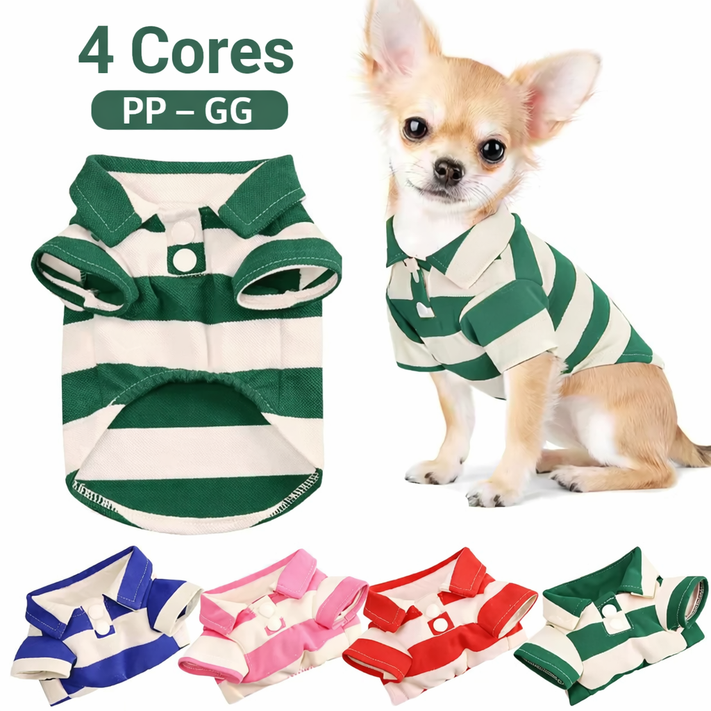 Camisa Pet Estilo Casual