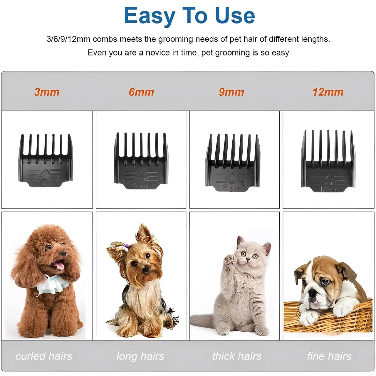 Máquina de tosa para cães