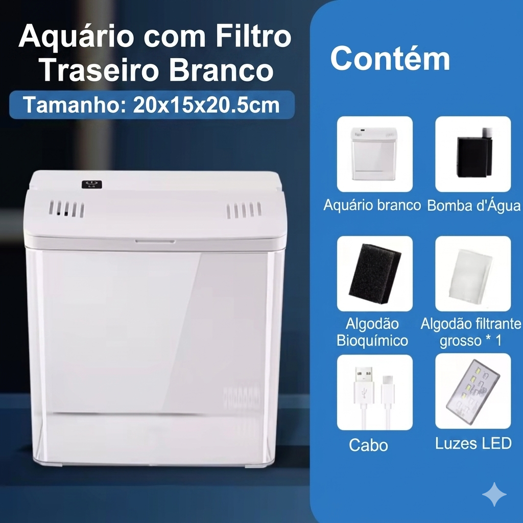 Mini Aquário Ecológico