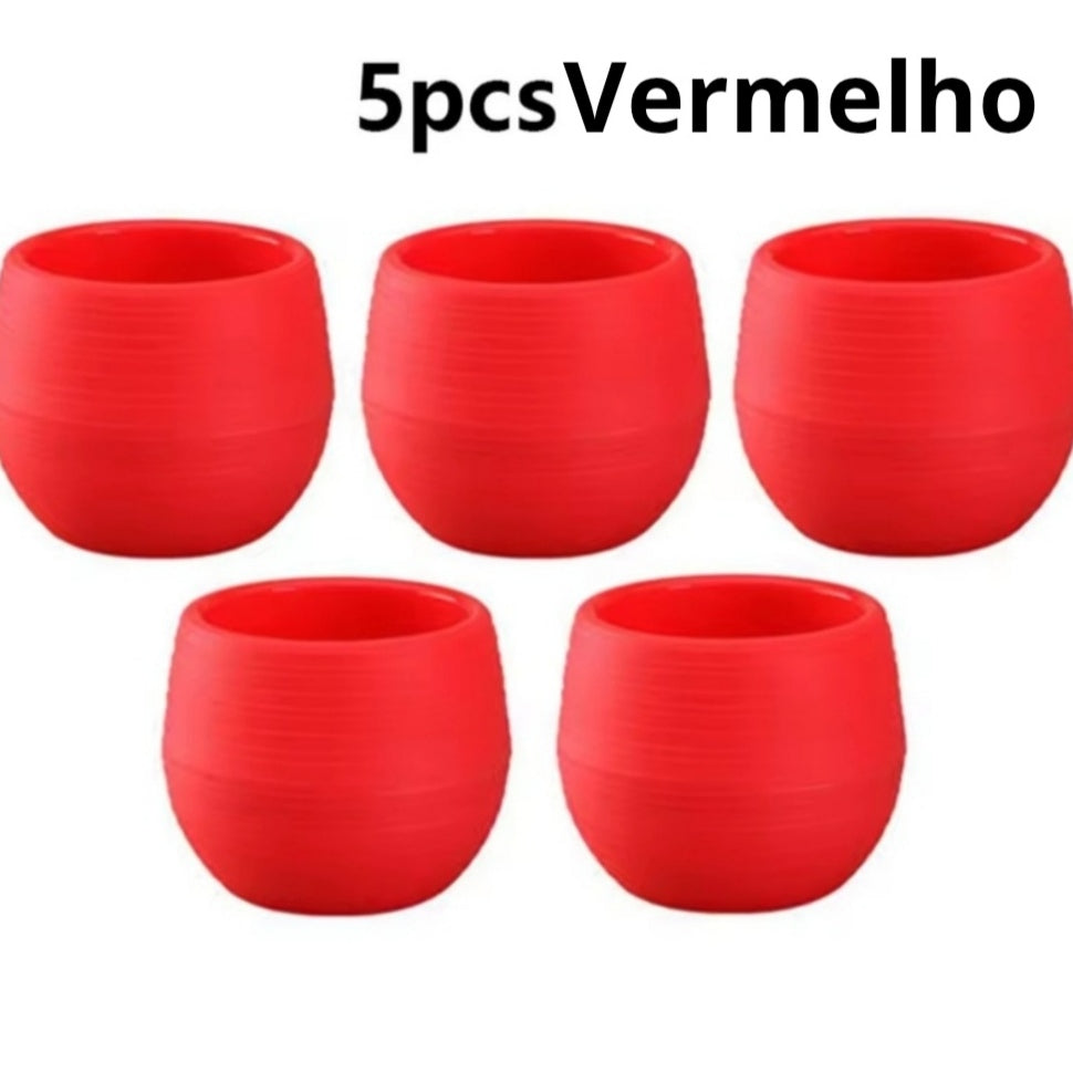 Kit Mini Vasos para 
Suculentas com Drenagem