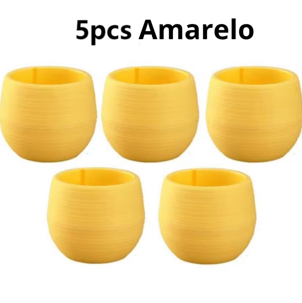 Kit Mini Vasos para 
Suculentas com Drenagem