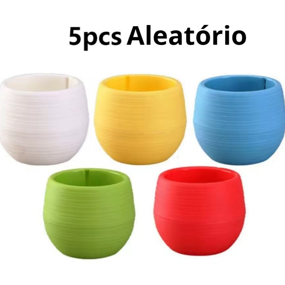 Kit Mini Vasos para 
Suculentas com Drenagem