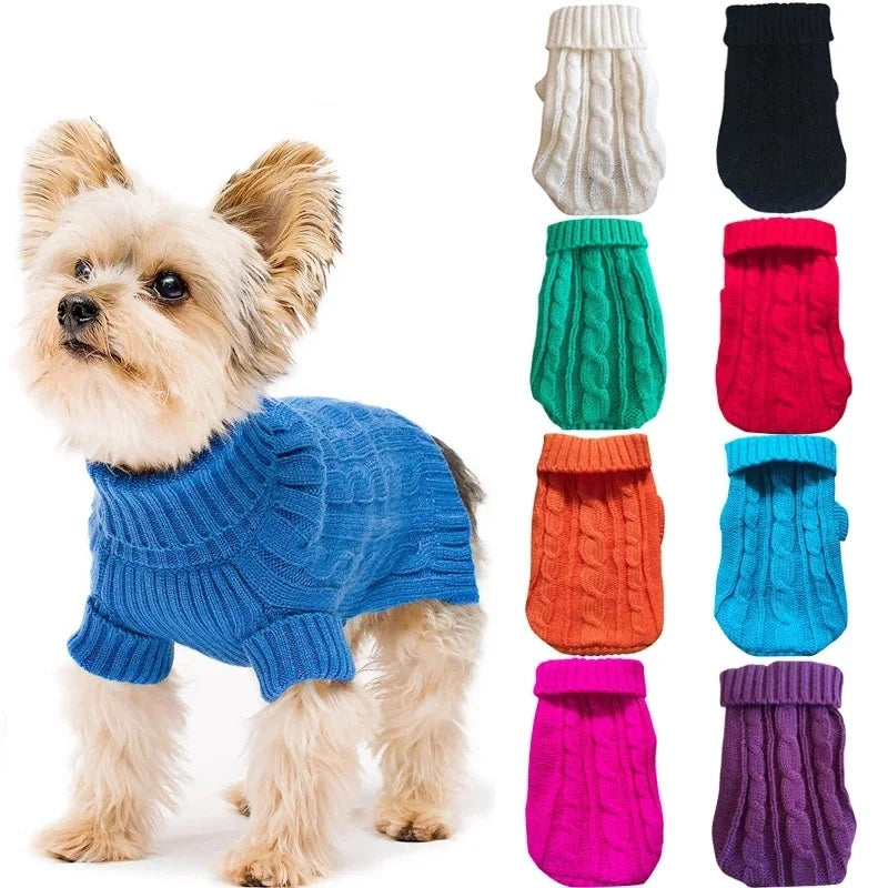 Roupa de Tricô para Pets