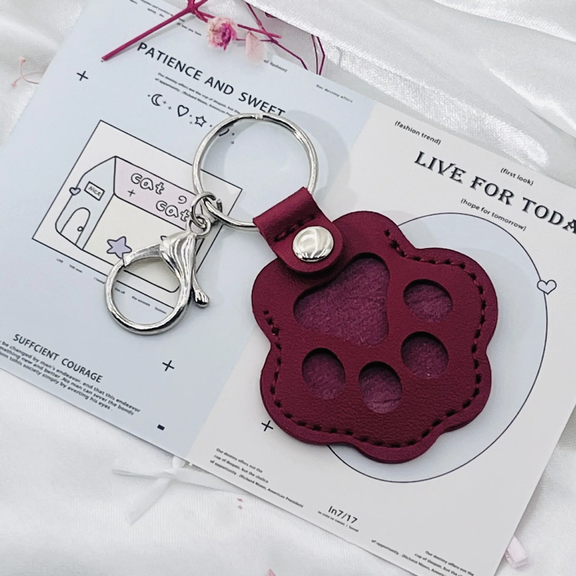 Chaveiro Elegante para Guardar Pelos