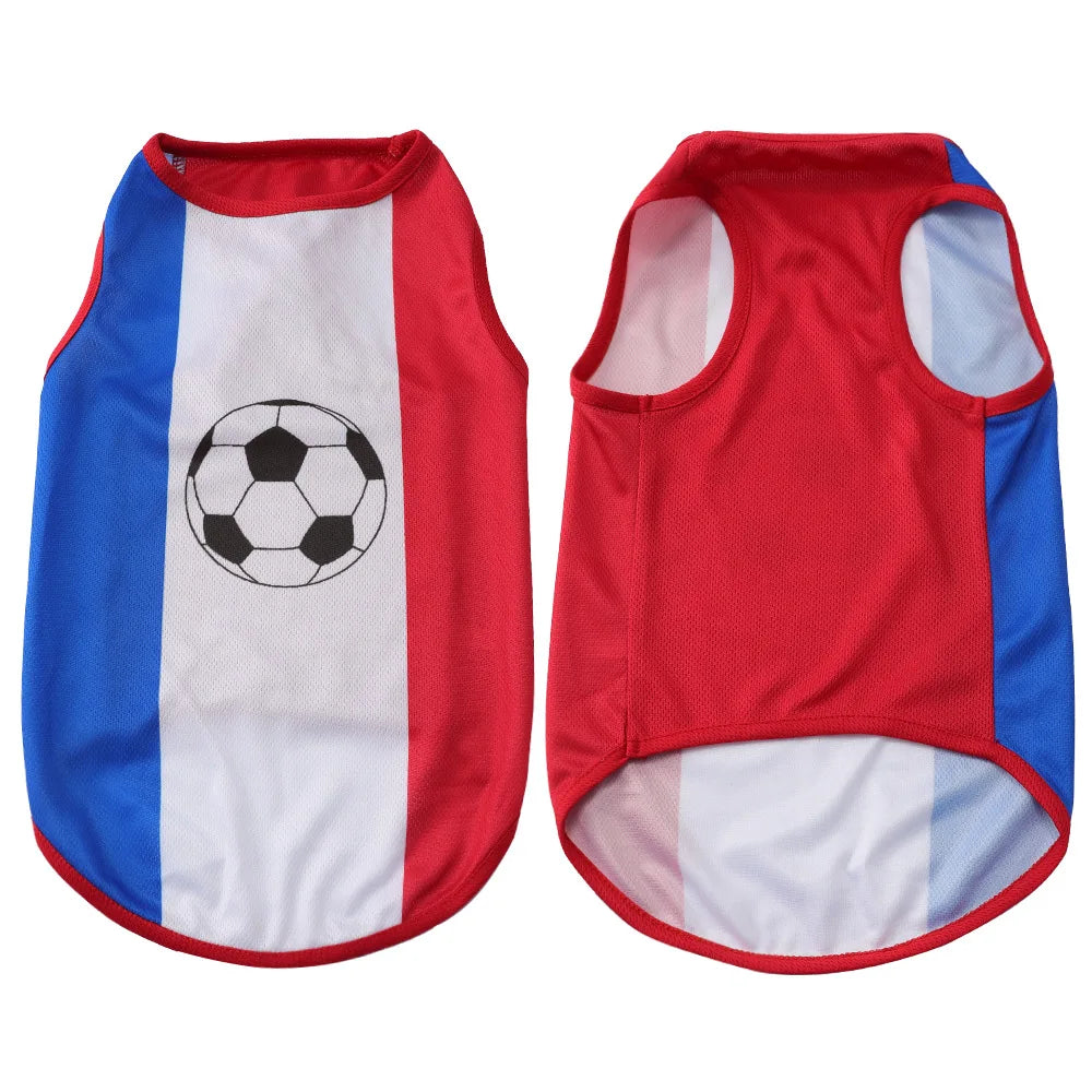 Camiseta Regata de Futebol para Pets