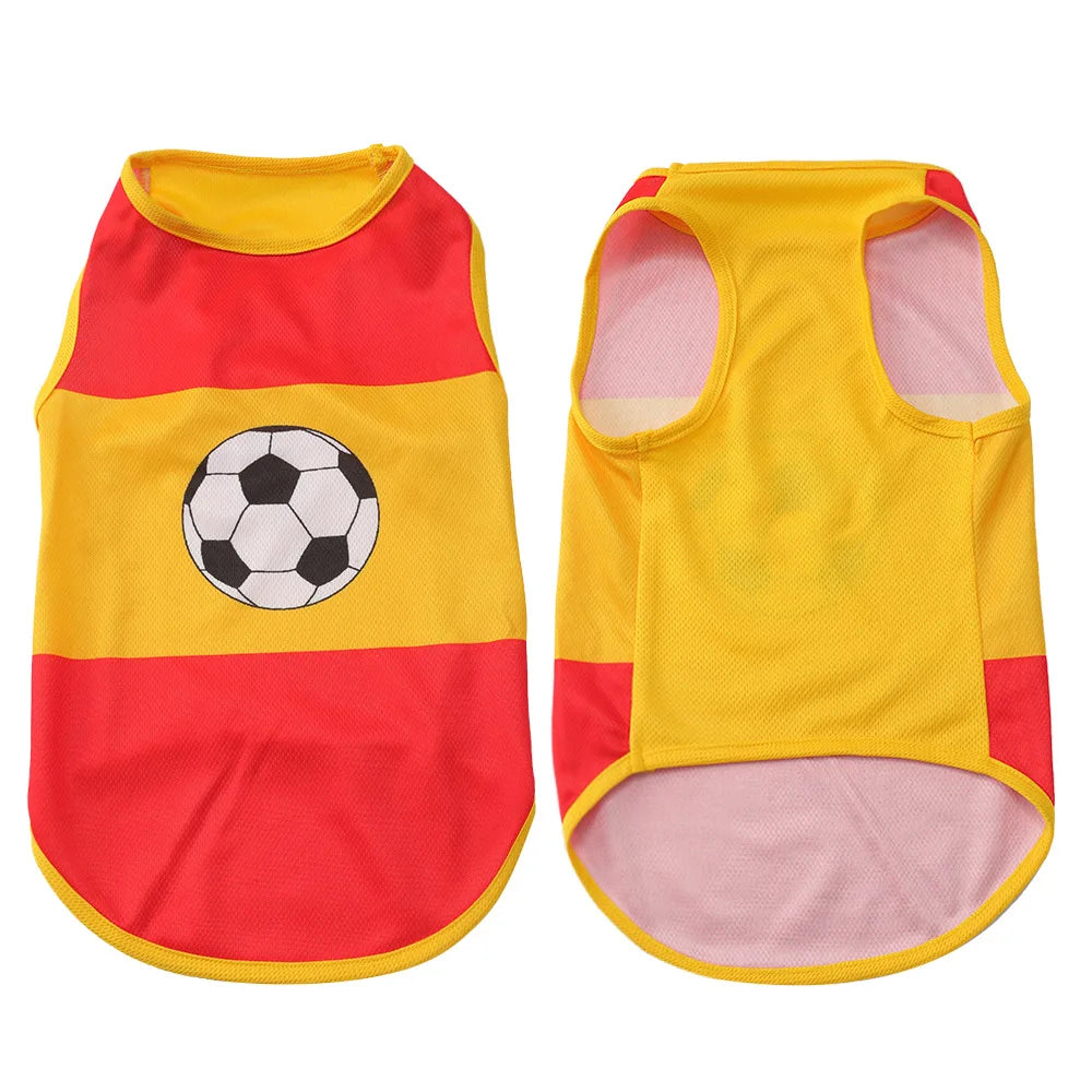 Camiseta Regata de Futebol para Pets