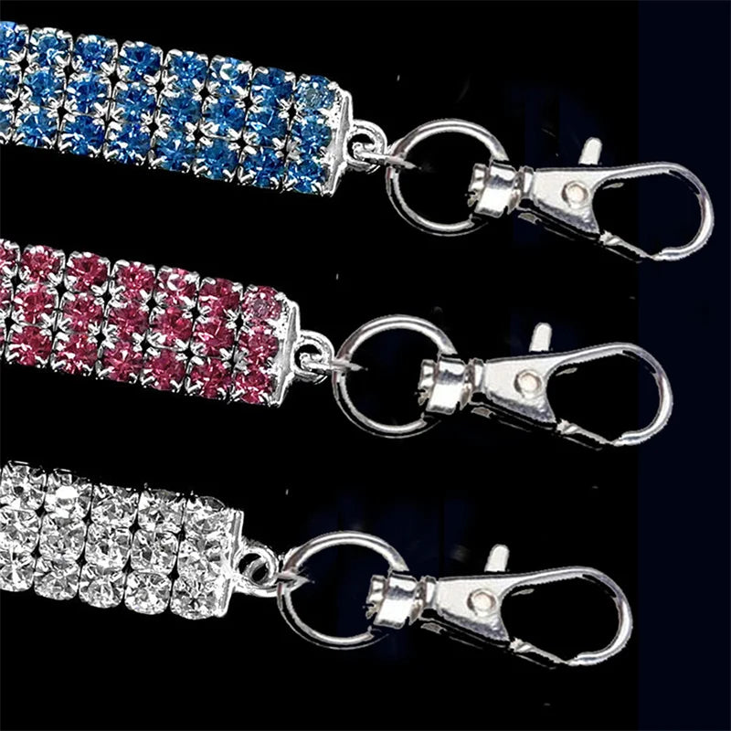 Coleira para Cães com Diamantes de Cristal – Elegância, Conforto e Brilho em Cada Passeio