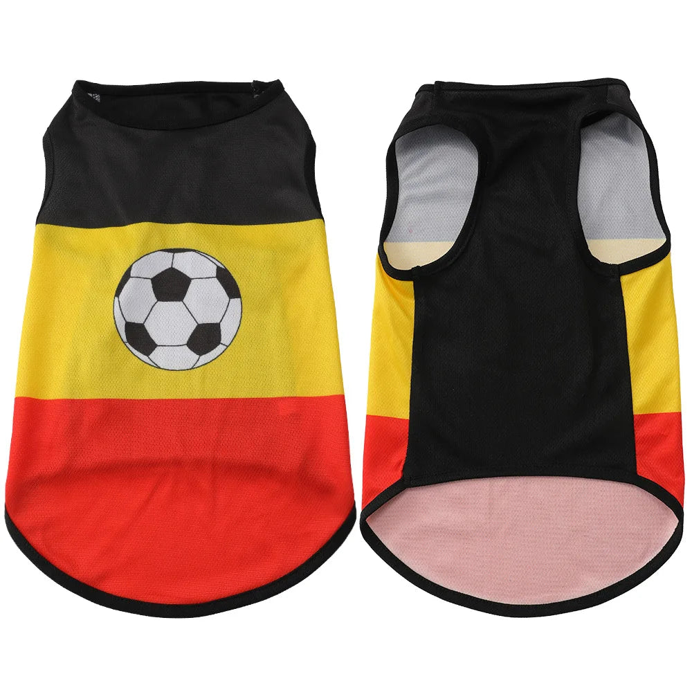 Camiseta Regata de Futebol para Pets