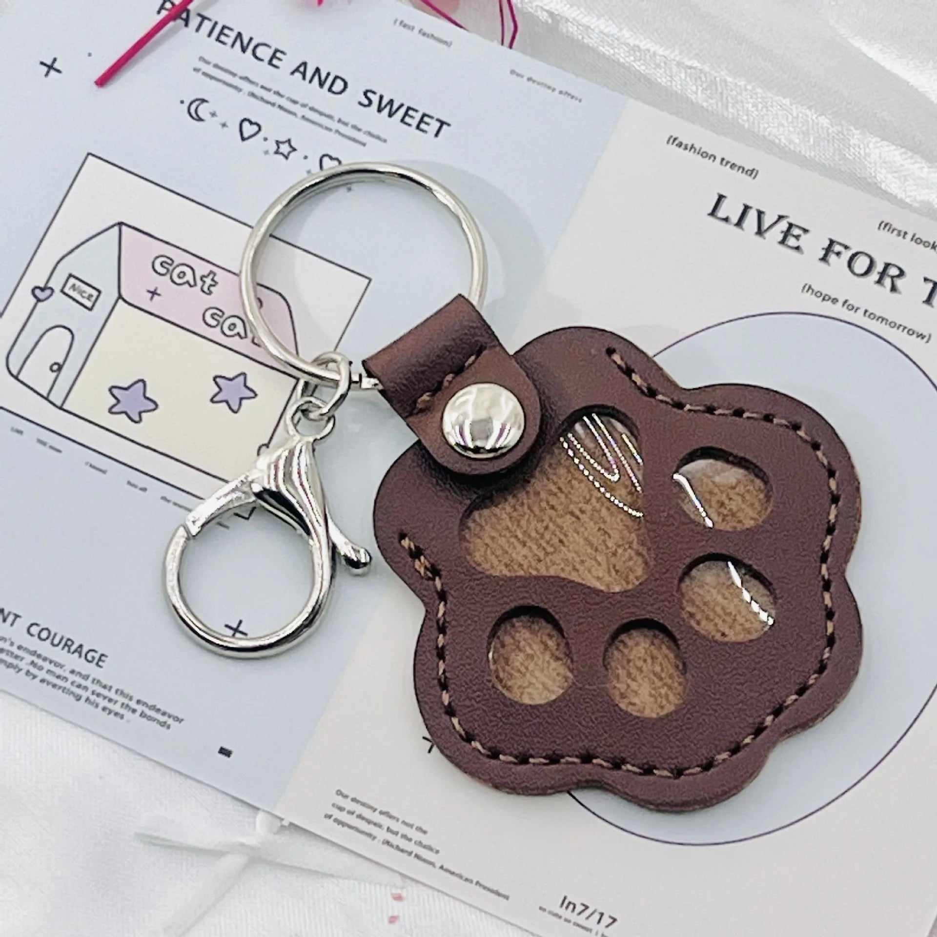 Chaveiro Elegante para Guardar Pelos