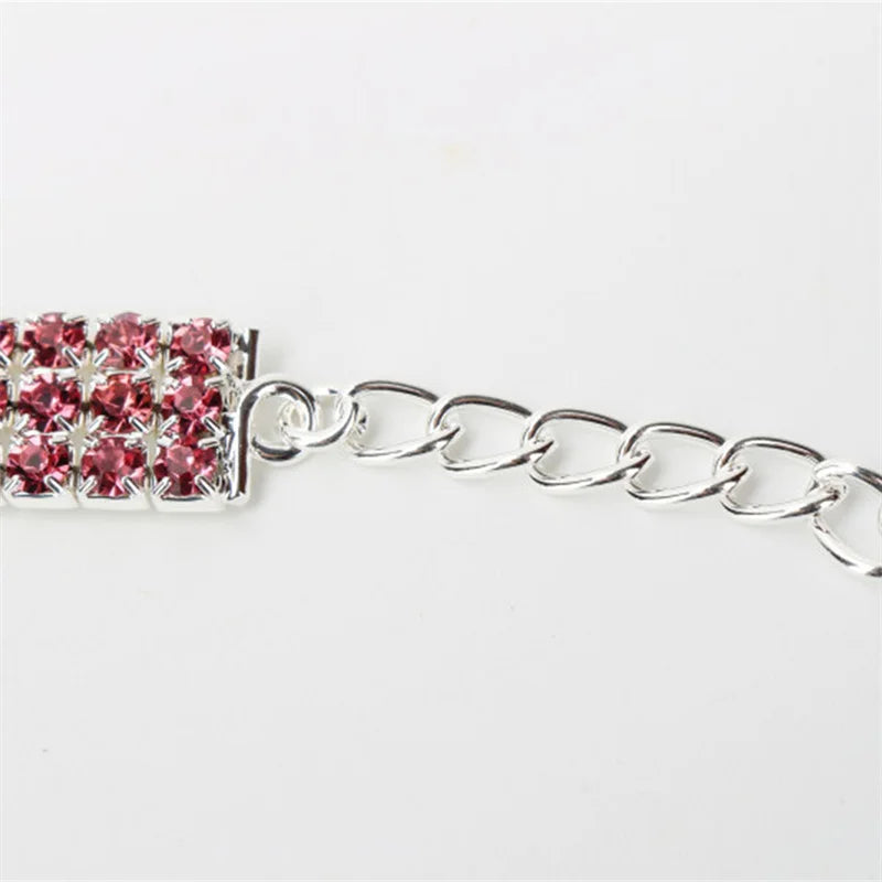 Coleira para Cães com Diamantes de Cristal – Elegância, Conforto e Brilho em Cada Passeio