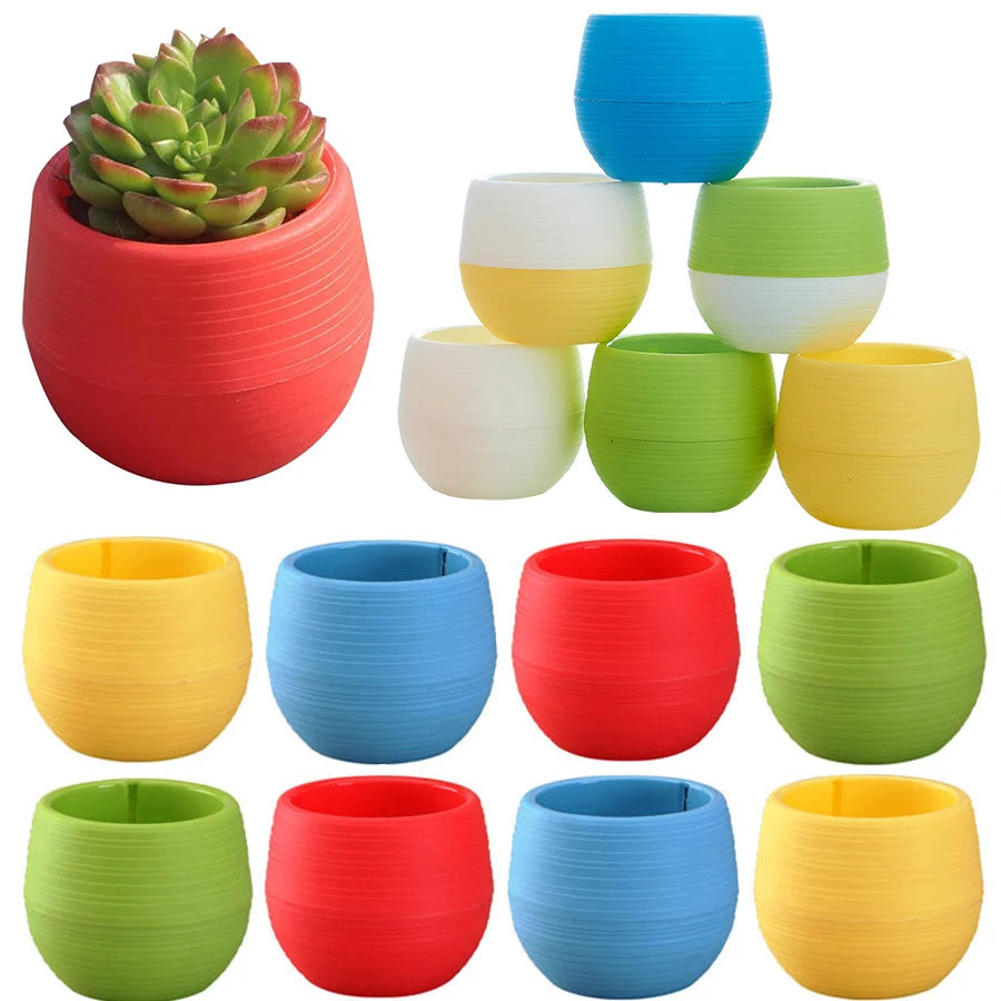 Kit Mini Vasos para 
Suculentas com Drenagem