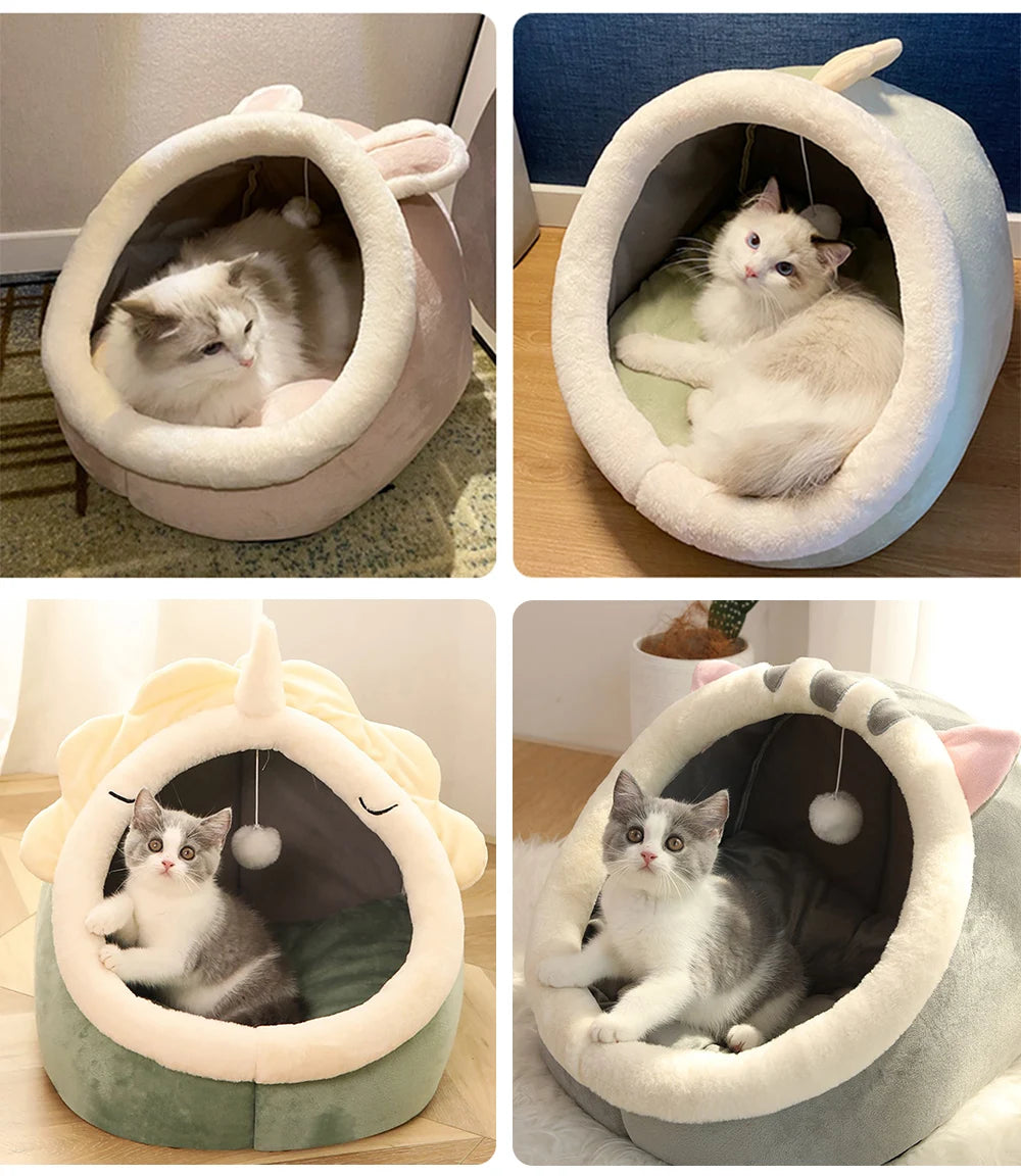 Cama Aconchegante para Gatos e Cães Pequenos