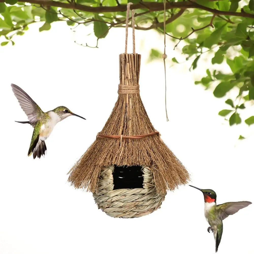 Casinha Natural de Palha Ecológica
