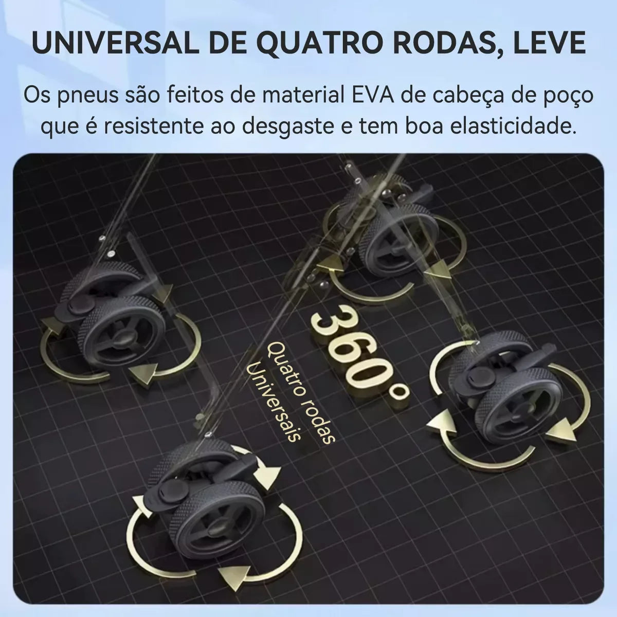 Carrinho de bebê para cães e gatos leve