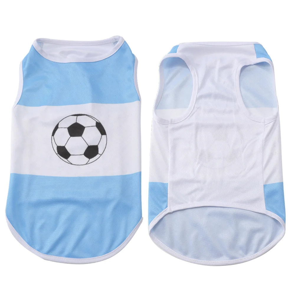 Camiseta Regata de Futebol para Pets