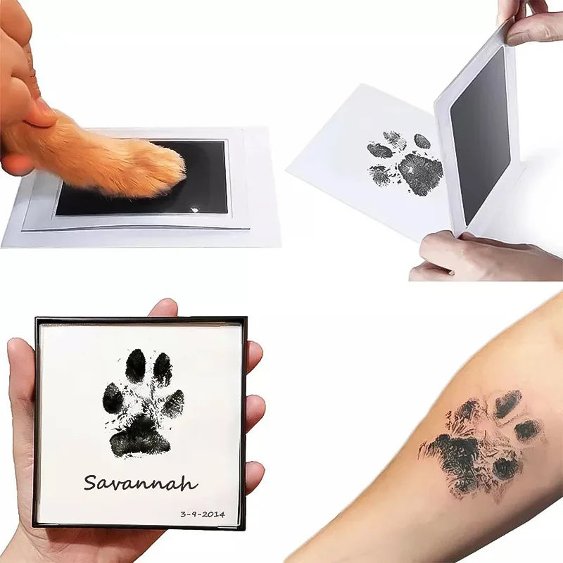 Kit Tinta Clean Touch para Pegada Pet