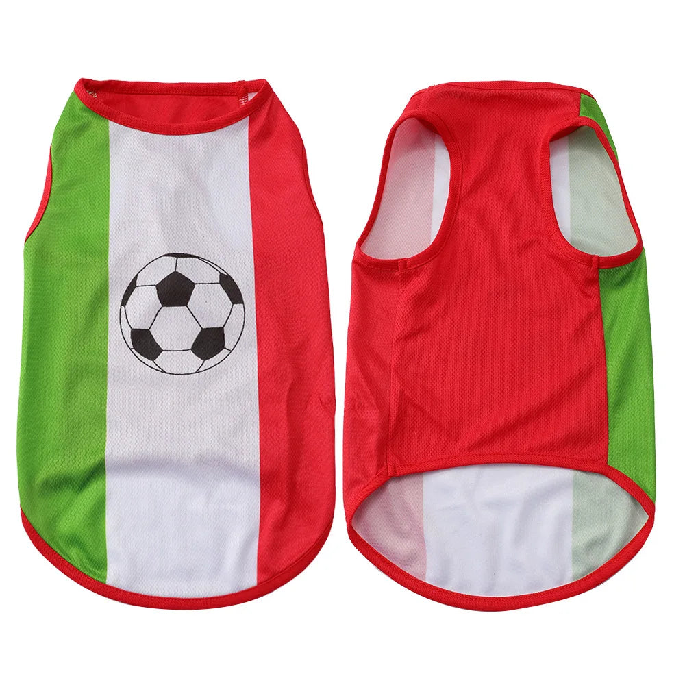 Camiseta Regata de Futebol para Pets