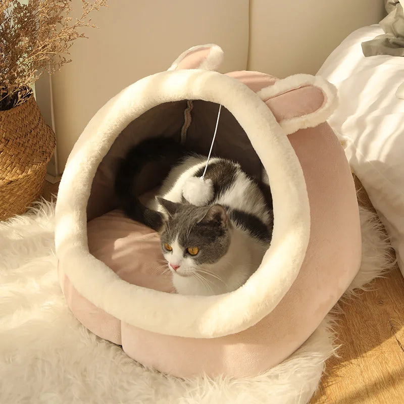 Cama Aconchegante para Gatos e Cães Pequenos