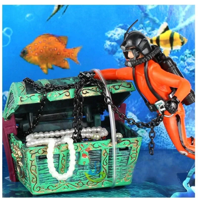 Decoração Pirata para Aquário