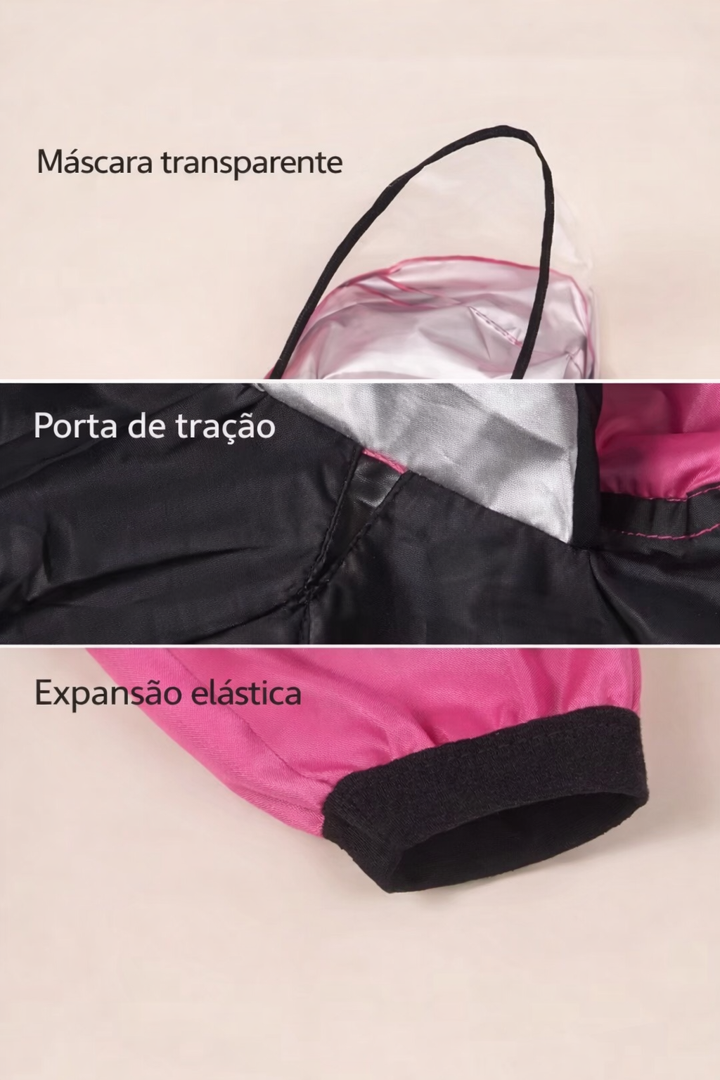 Capa Impermeável para Cães