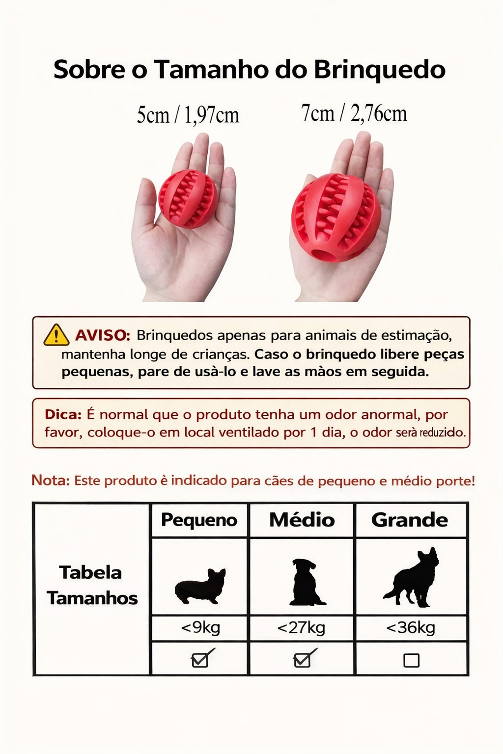Bola Interativa para Cães