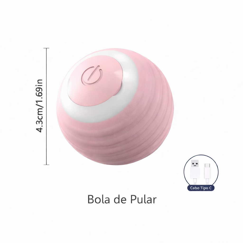 Bola que se Move Sozinha para Pets