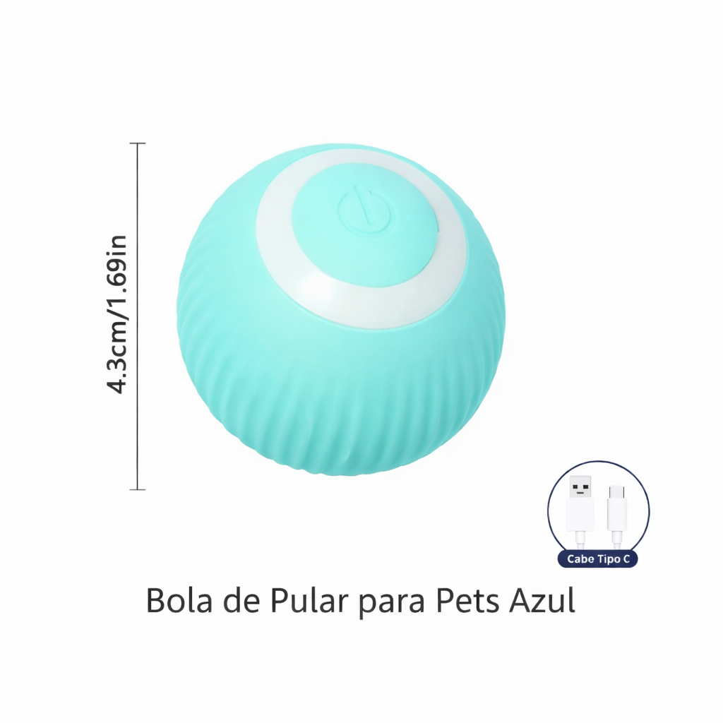 Bola que se Move Sozinha para Pets