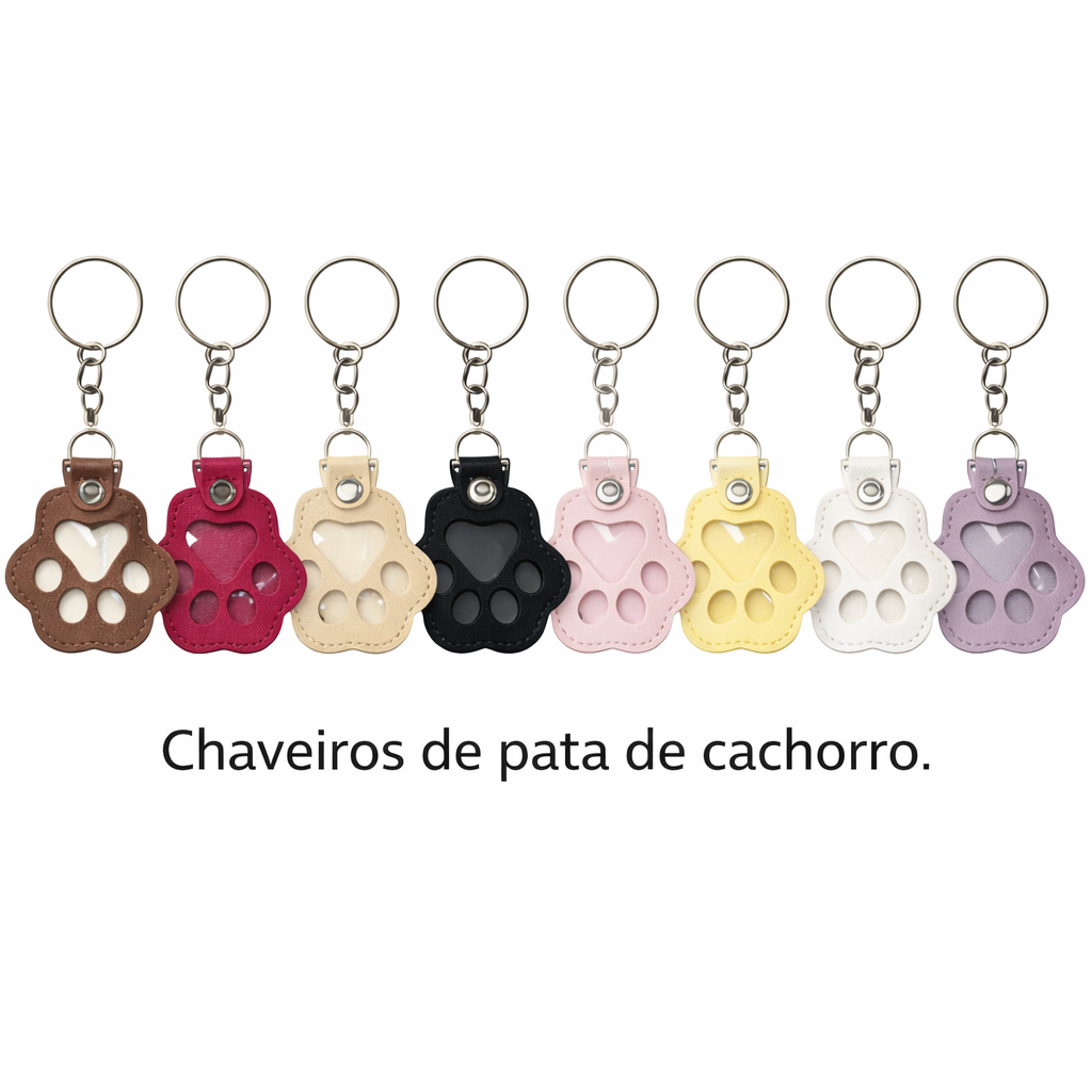 Chaveiro Elegante para Guardar Pelos